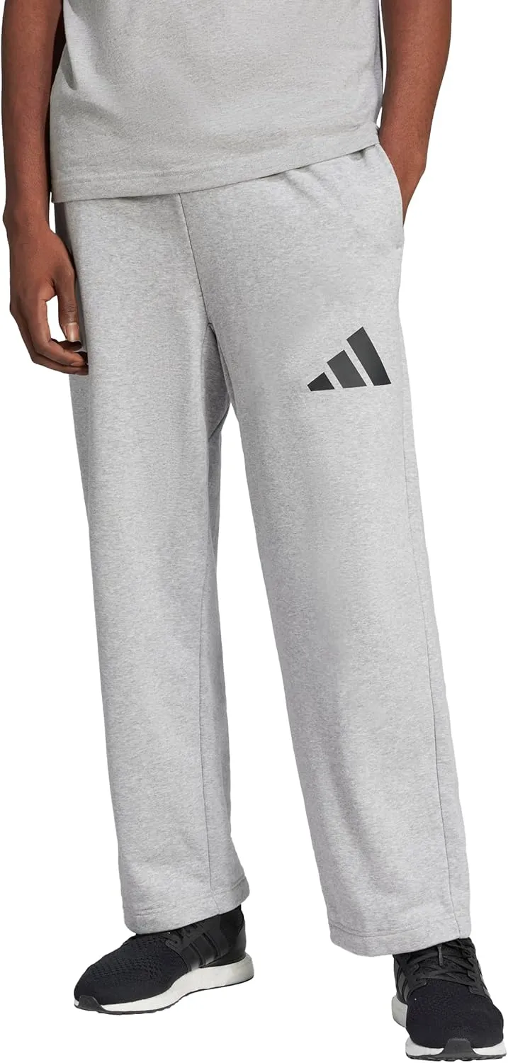 adidas Men's Essential 3-Bar Wide Leg Pants