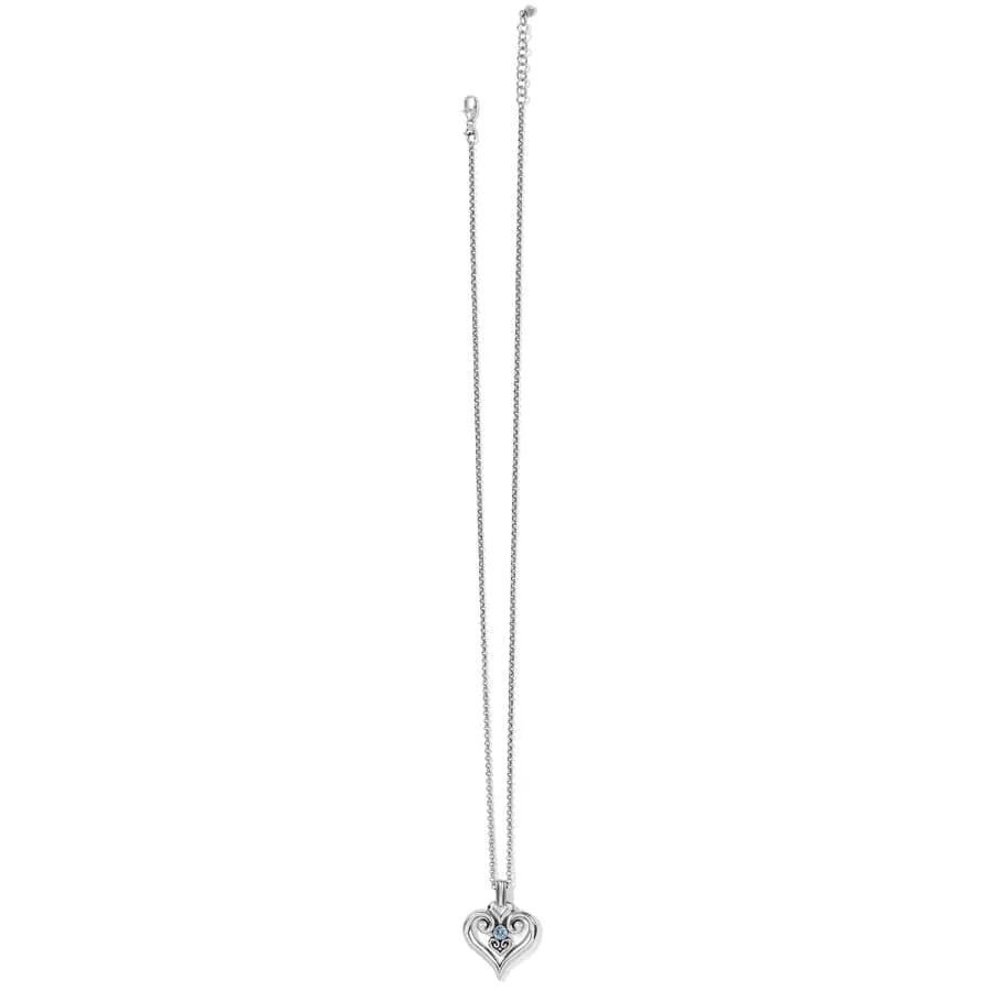 Alcazar Heart Glint Convertible Necklace