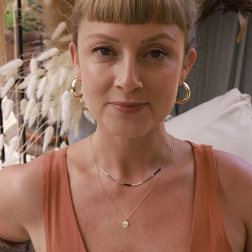 Amano Studio Tiny Skull Necklace