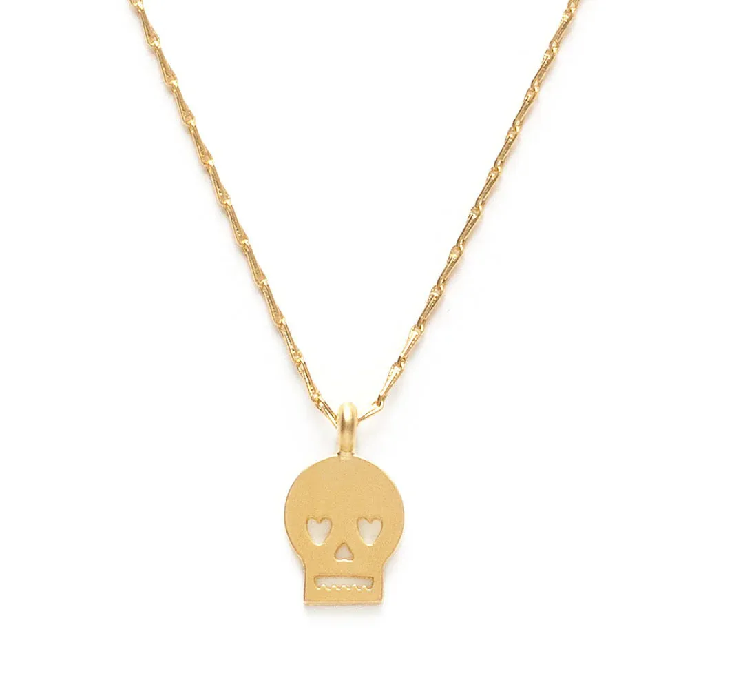 Amano Studio Tiny Skull Necklace