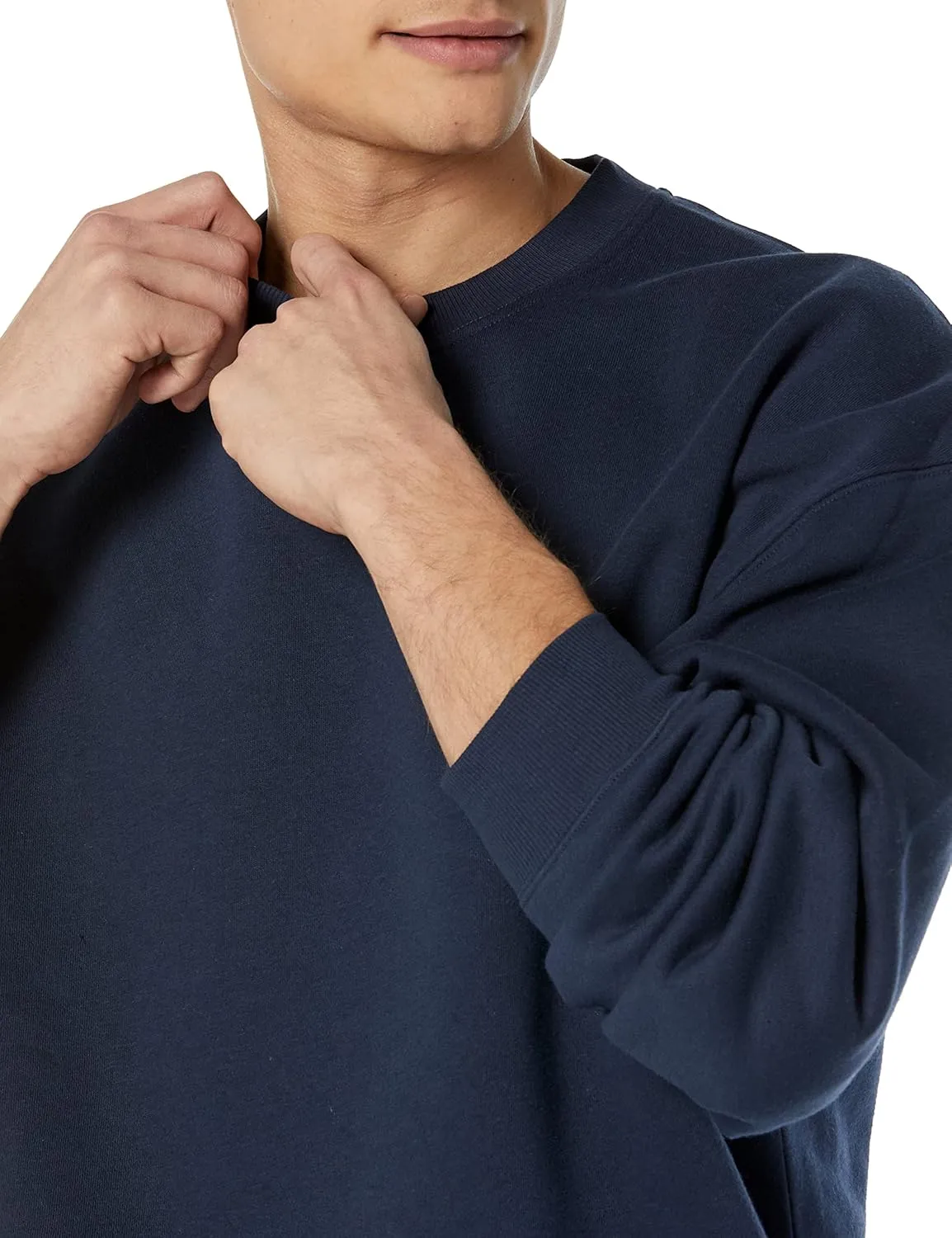 Amazon Essentials Men's Oversized-Fit Crewneck Sweatshirt (Available in Big & Tall)