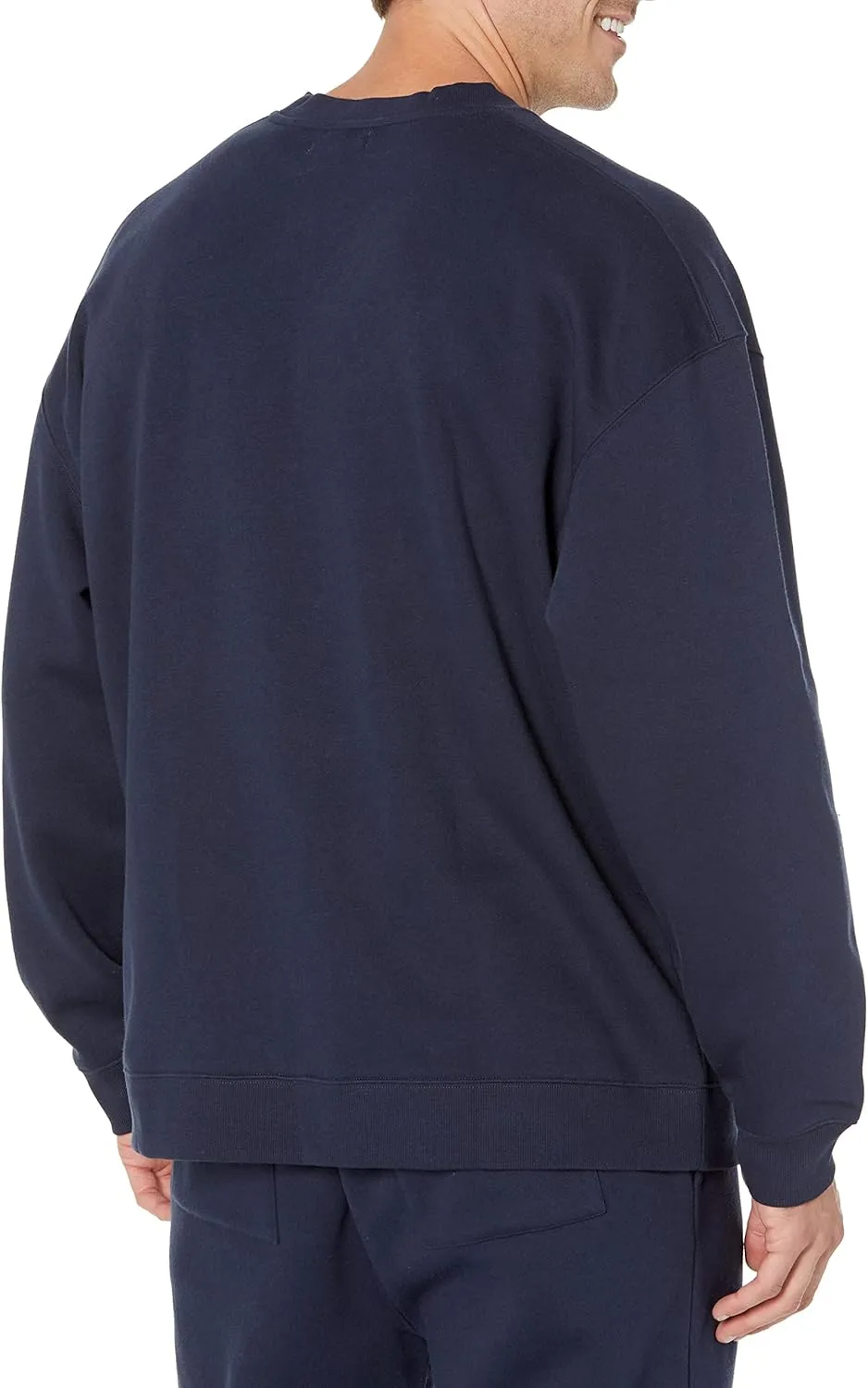 Amazon Essentials Men's Oversized-Fit Crewneck Sweatshirt (Available in Big & Tall)
