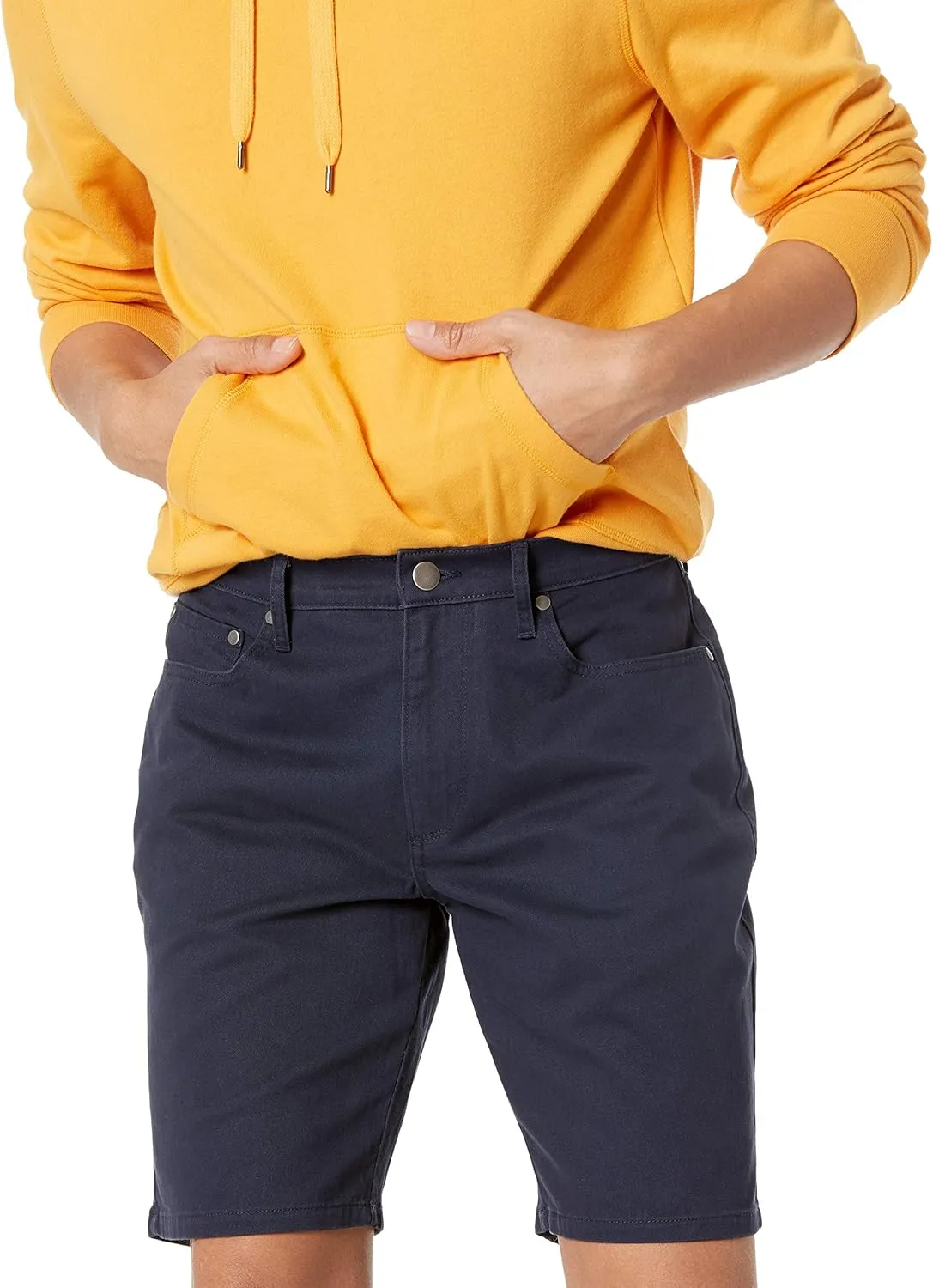 Amazon Essentials Men's Straight-Fit 7" Inseam Stretch 5-Pocket Shorts