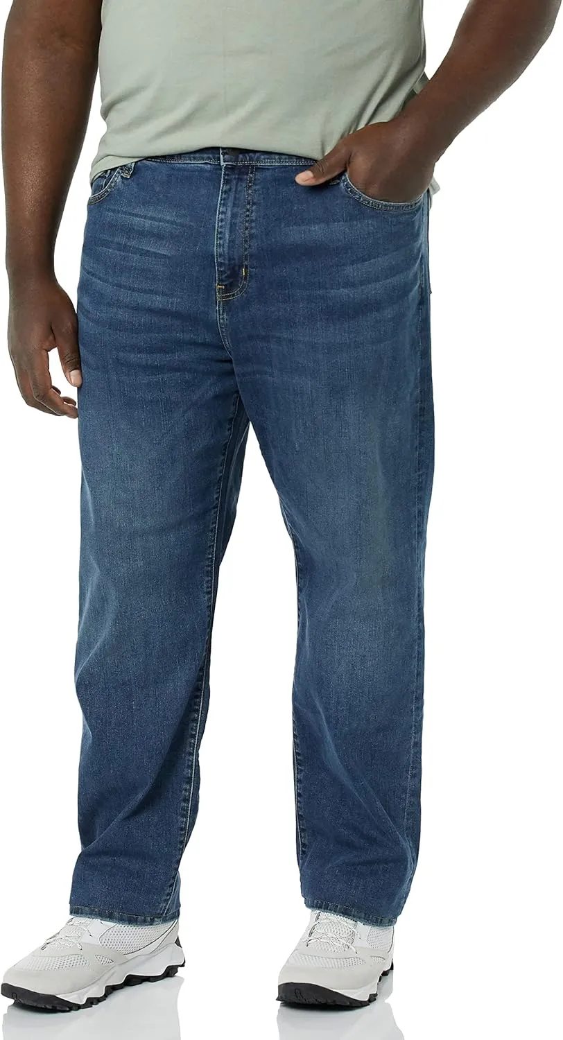 Amazon Essentials Men's Straight-Fit High Stretch Jean