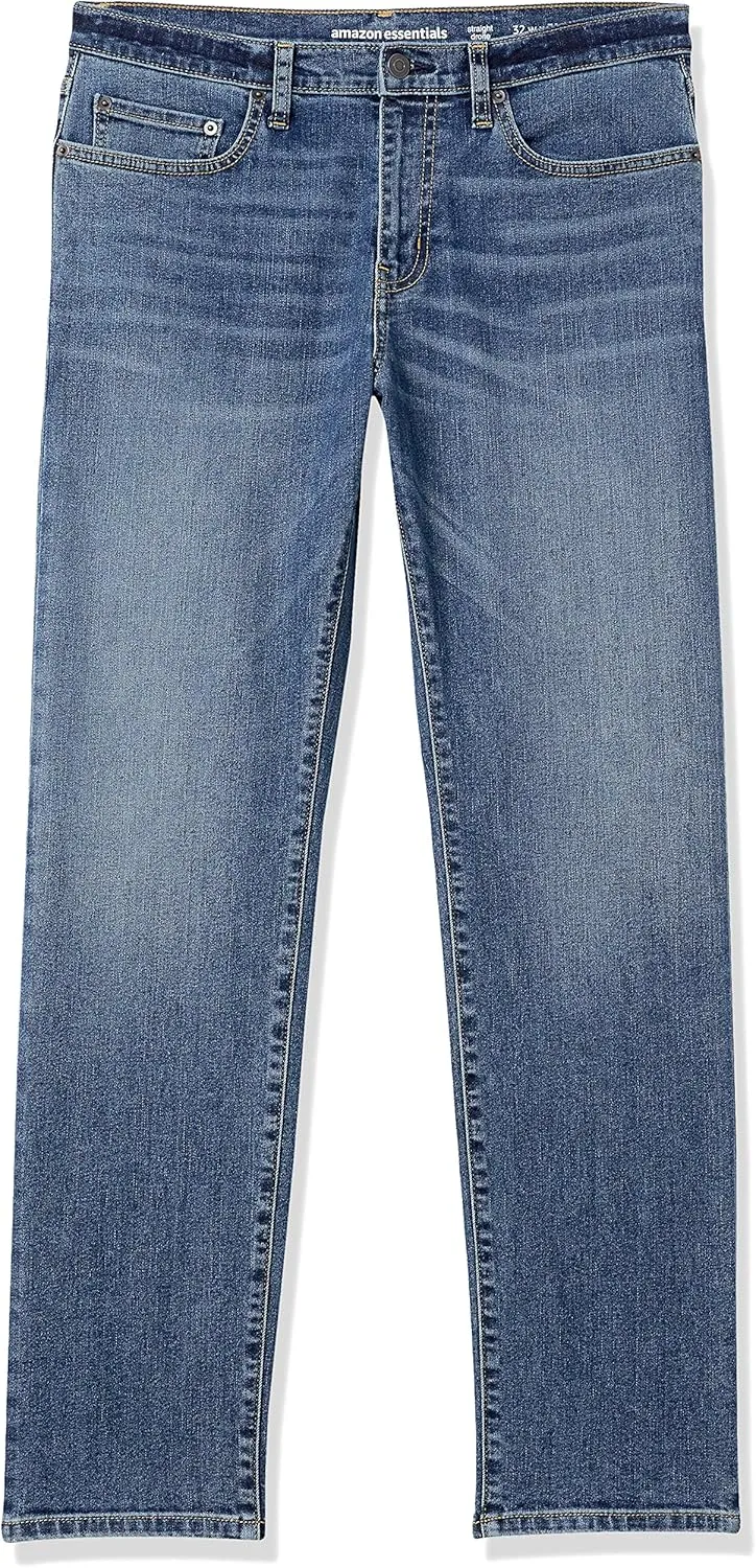 Amazon Essentials Men's Straight-Fit High Stretch Jean