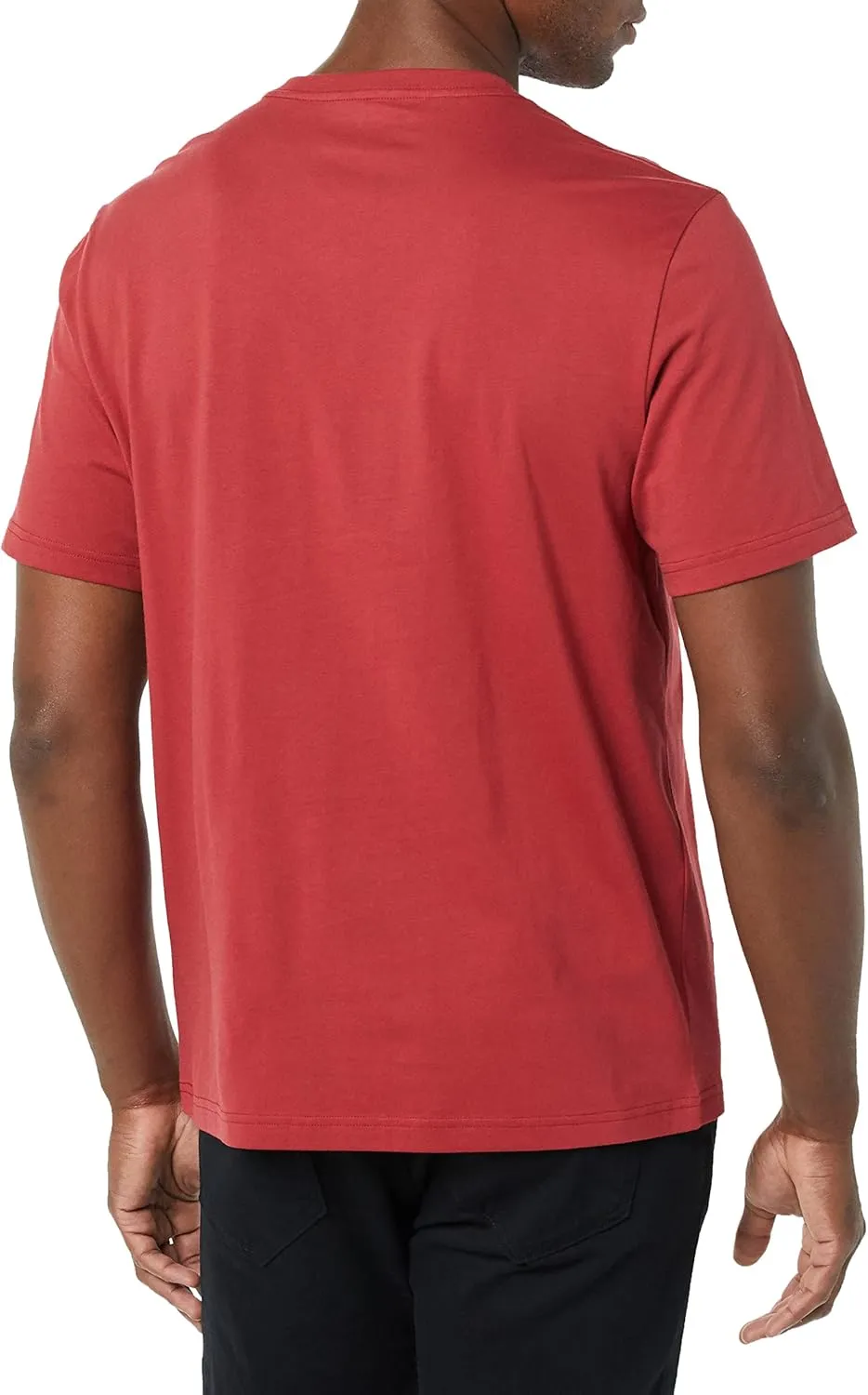 Amazon Essentials Men's T-Shirt Slim-Fit Short-Sleeve V-Neck, Pack of 2