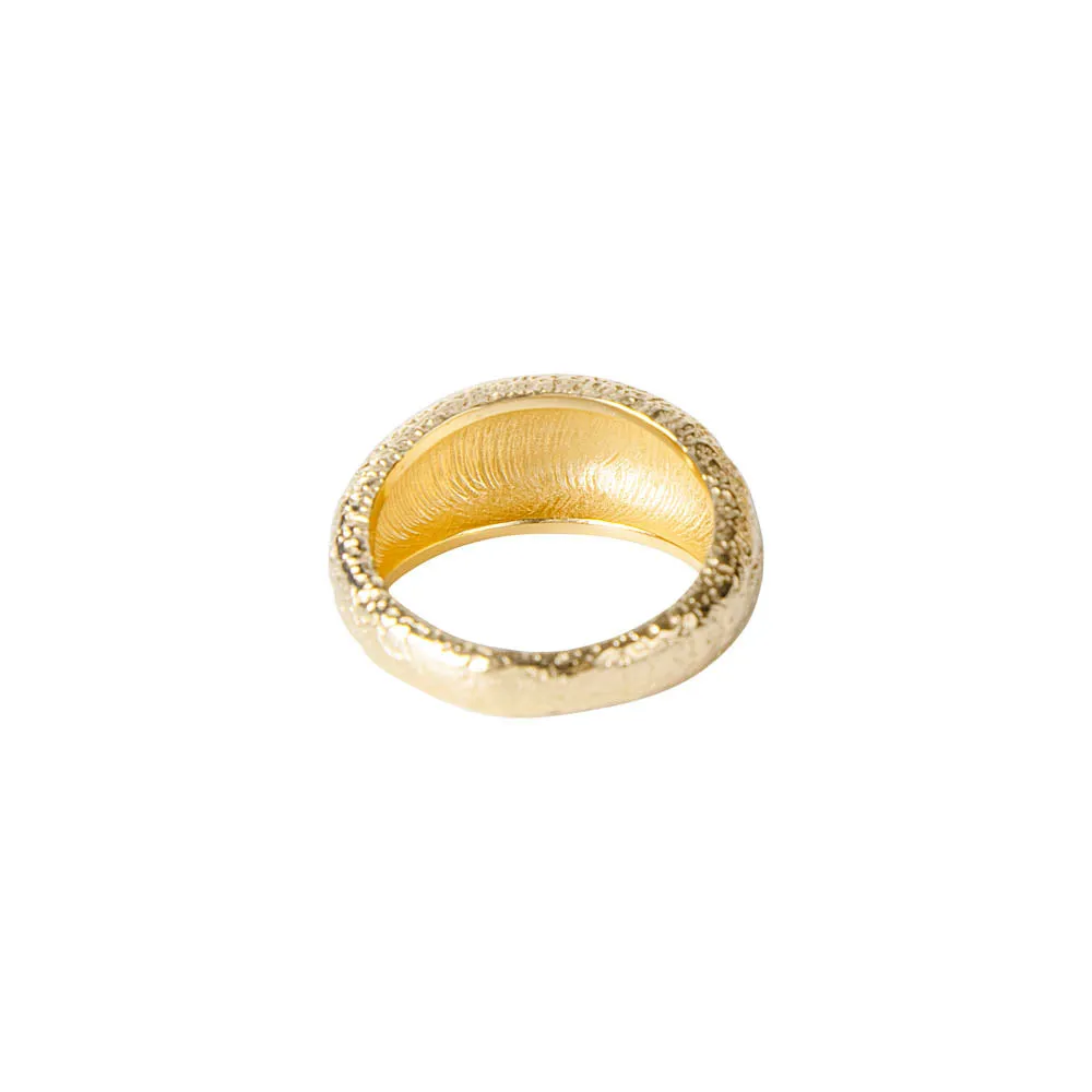 ANTIQUE GOLD DOME RING