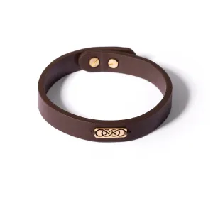 Artin Plate Leather Bracelet