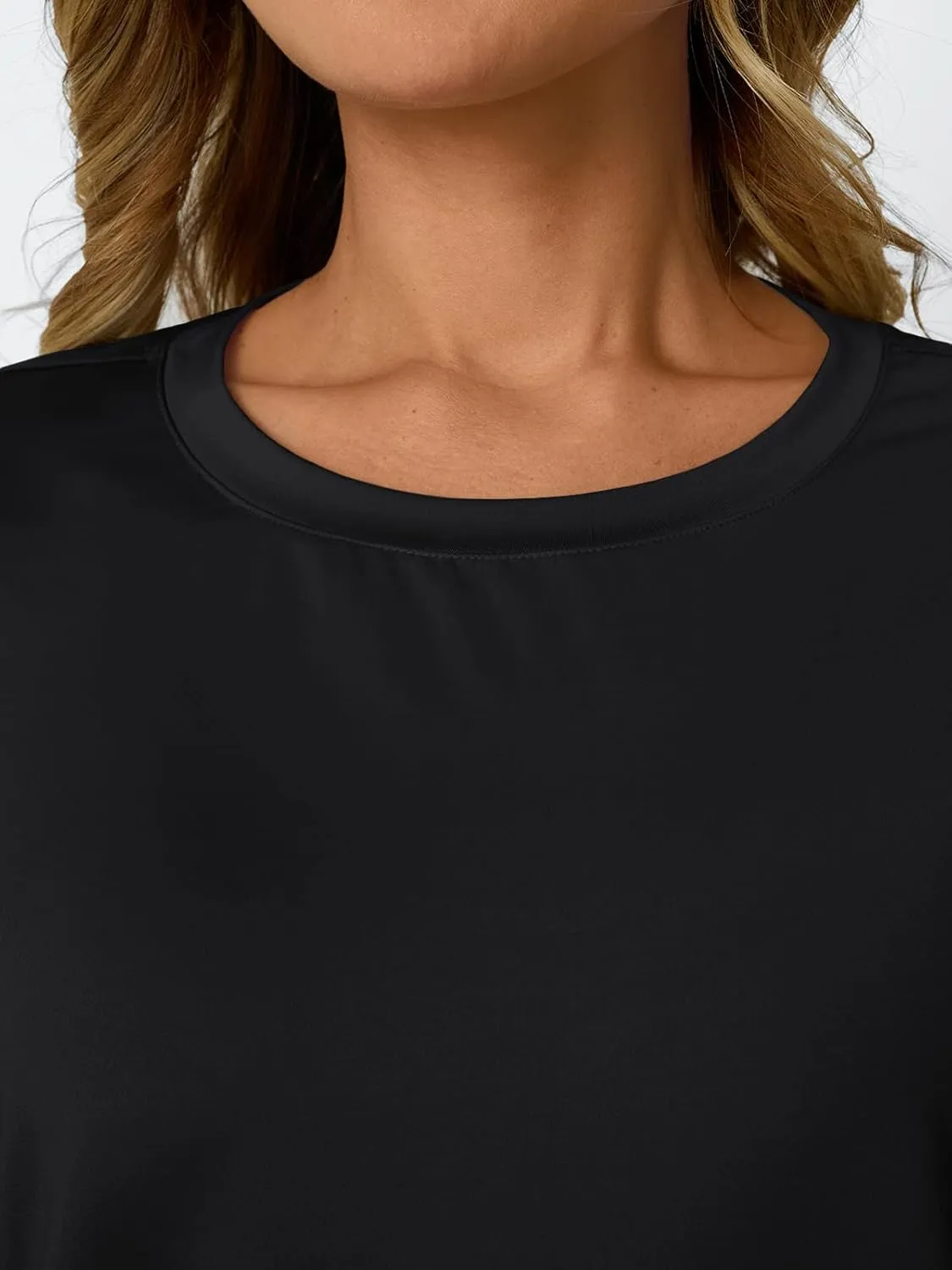 AUTOMET Women's Workout Tops Short Sleeve Gym Shirts Summer Athletic Yoga Tshirts Loose Fit Casual Clothes 2025