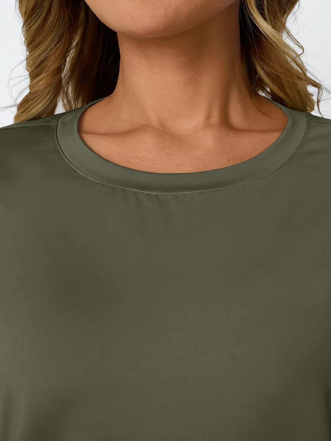AUTOMET Women's Workout Tops Short Sleeve Gym Shirts Summer Athletic Yoga Tshirts Loose Fit Casual Clothes 2025