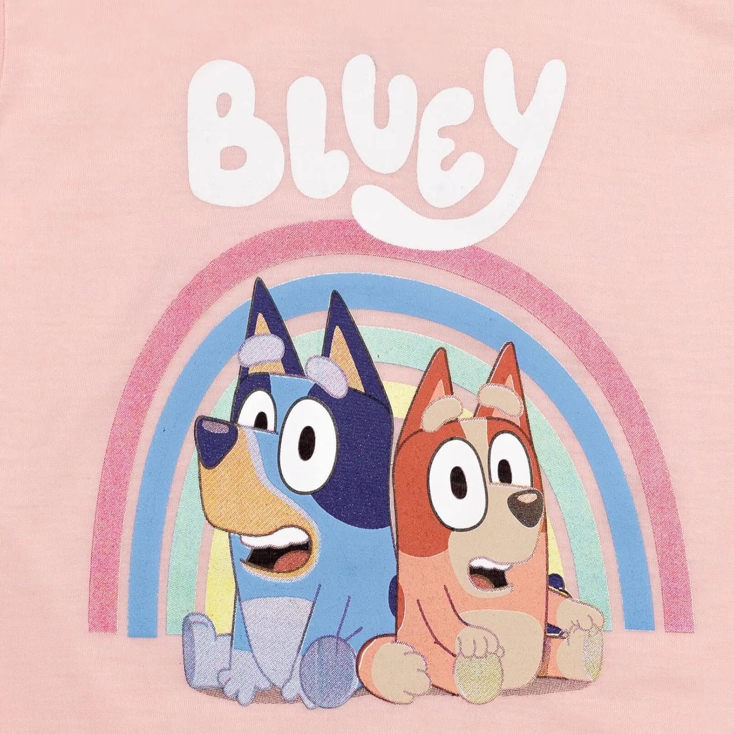 Bluey Bingo Girls T-Shirt Leggings and Scrunchie 3 Piece Outfit Set Toddler to Little Kid
