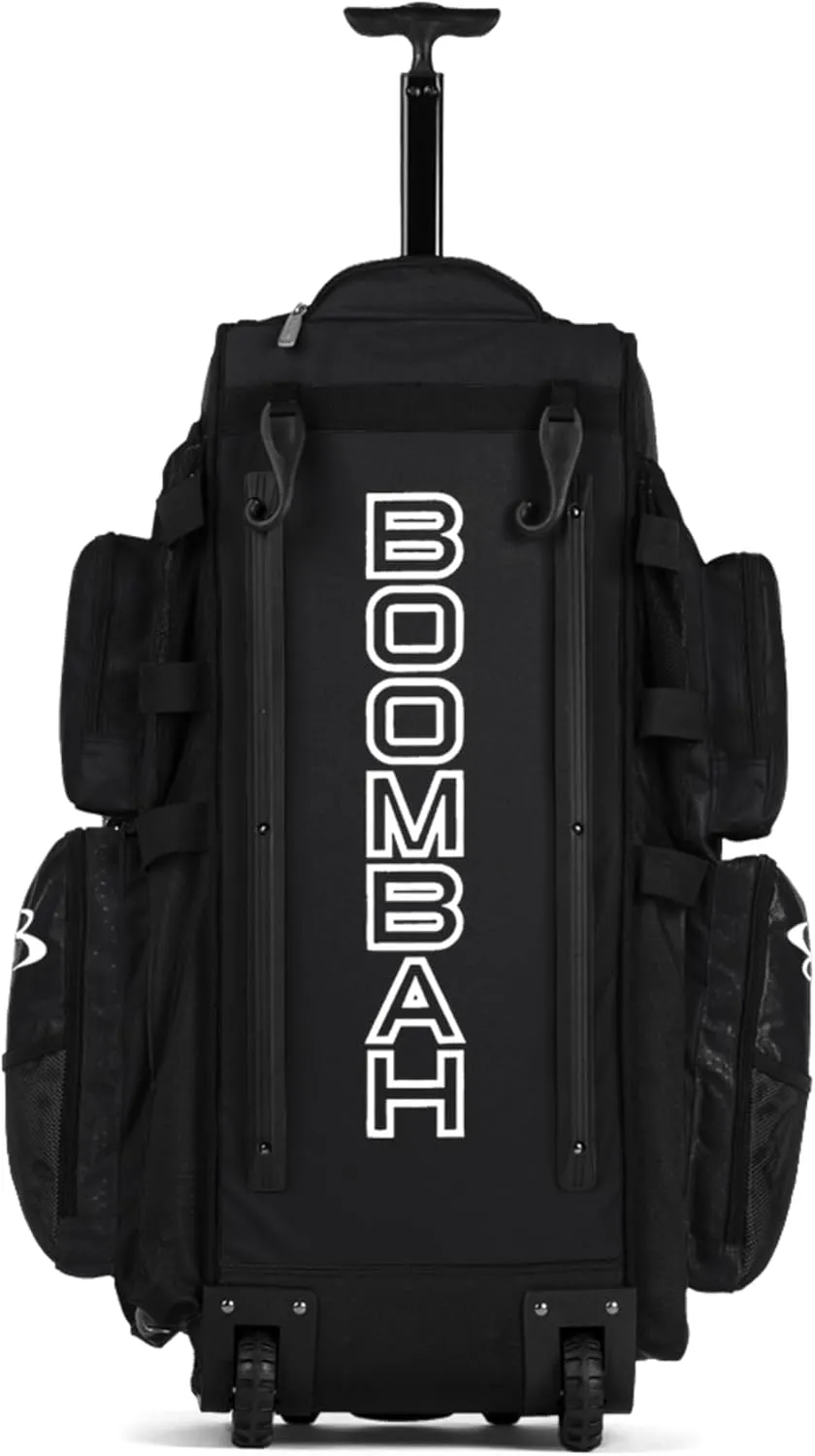Boombah Superpack XL Rolling Bat Bag - 36" x 16" x 23.5" - Multiple Colors - Wheeled Version