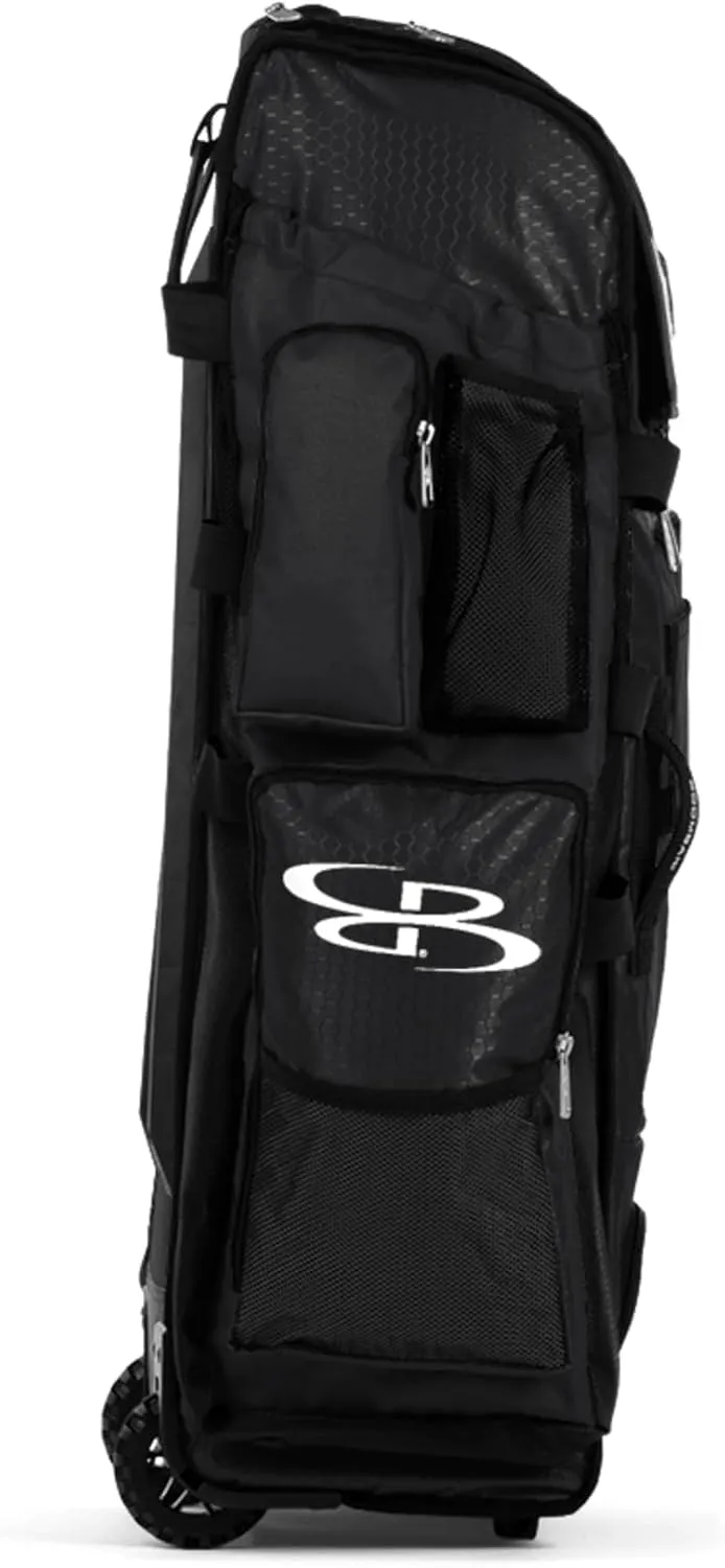 Boombah Superpack XL Rolling Bat Bag - 36" x 16" x 23.5" - Multiple Colors - Wheeled Version