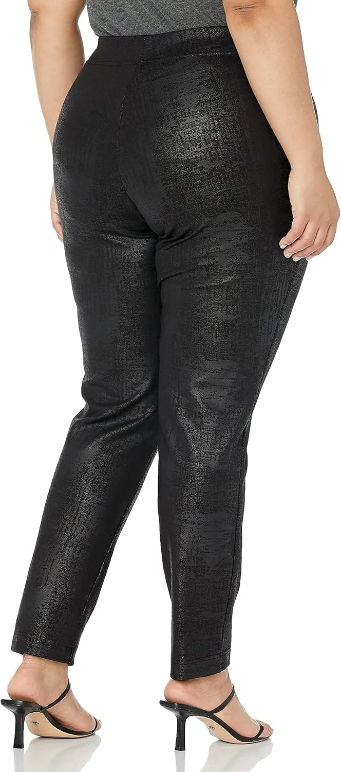 Calvin Klein Women's Plus Size Essential Power Stretch Ponte Legging