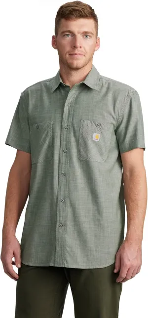 Carhartt Men's 106745 Rugged Flex Relaxed Fit Lightweight Short-Slee