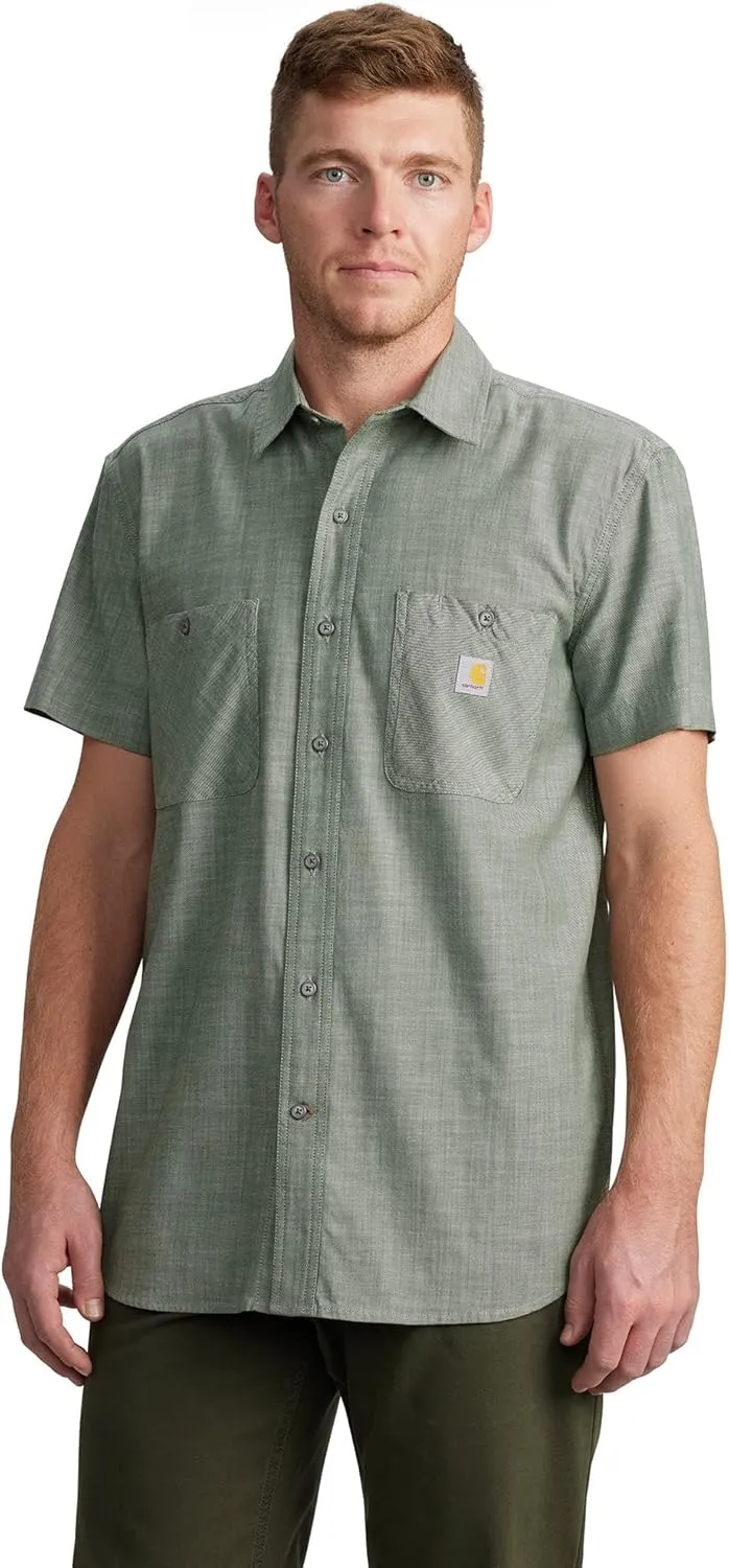 Carhartt Men's 106745 Rugged Flex Relaxed Fit Lightweight Short-Slee