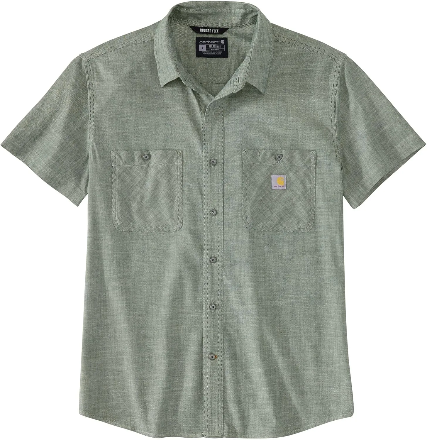 Carhartt Men's 106745 Rugged Flex Relaxed Fit Lightweight Short-Slee
