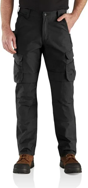 Carhartt Men's Rugged Flex Steel Cargo Pant, Black, 34 x 30