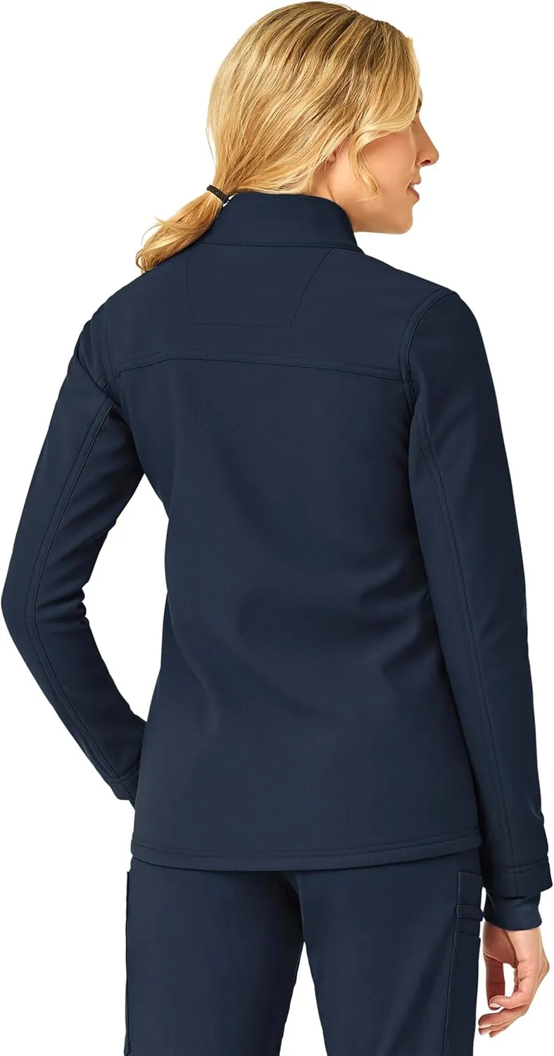 Carhartt Rugged Flex Scrubs for Women, Bonded Fleece Jacket