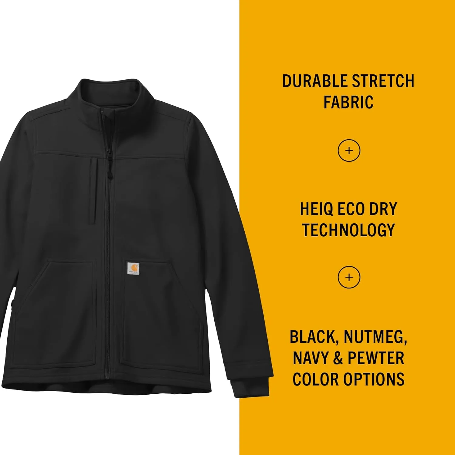 Carhartt Rugged Flex Scrubs for Women, Bonded Fleece Jacket