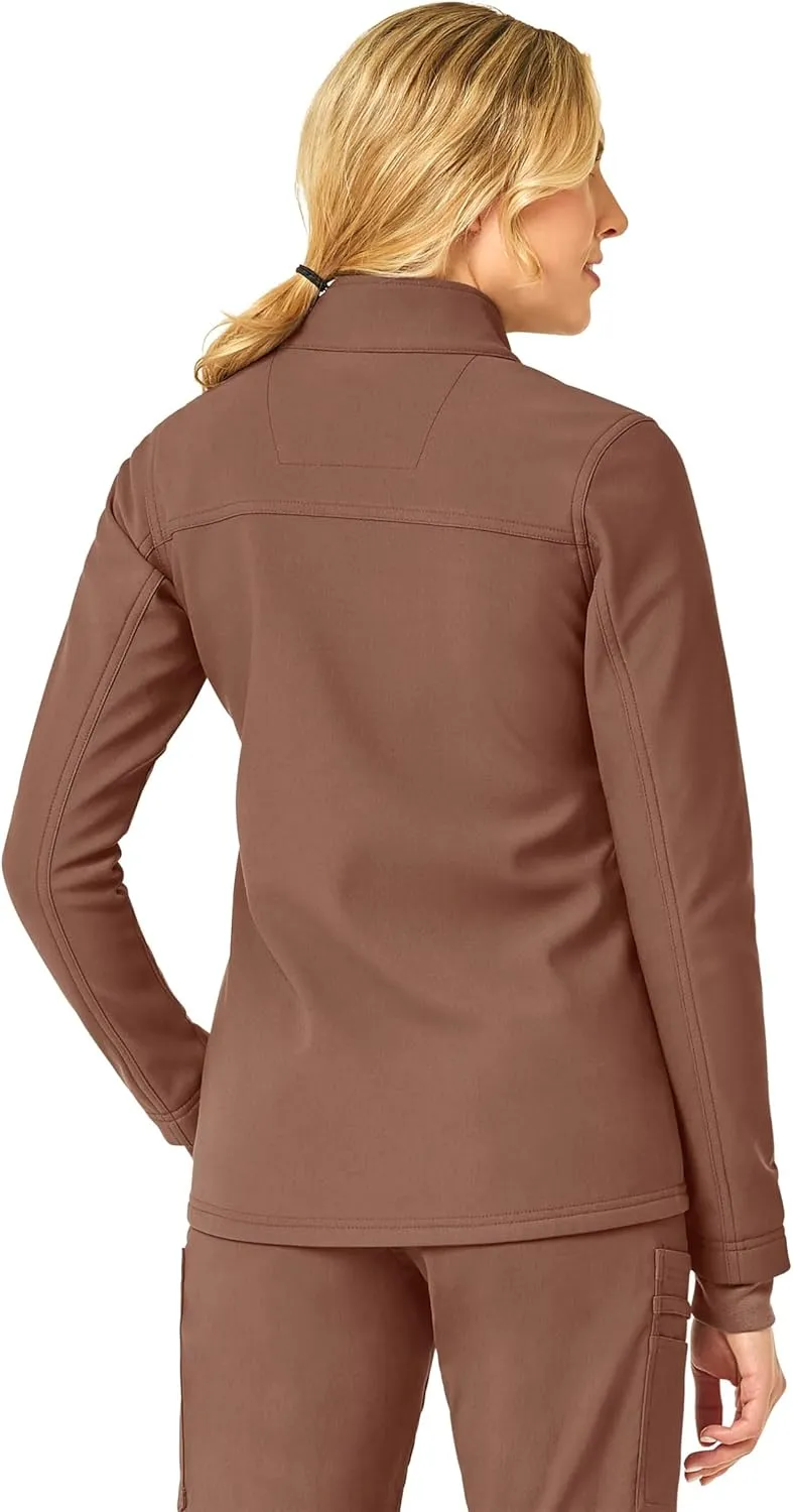 Carhartt Rugged Flex Scrubs for Women, Bonded Fleece Jacket