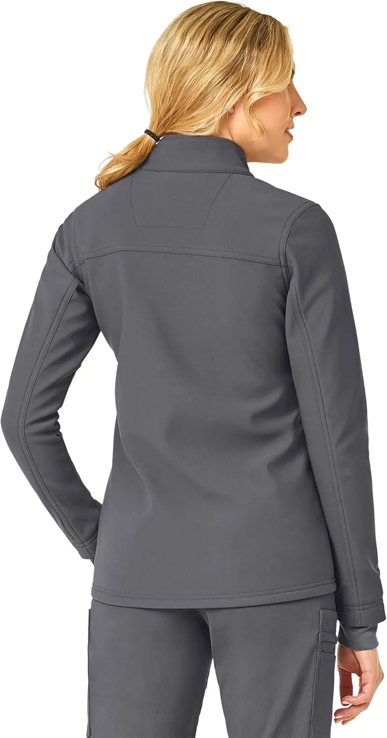Carhartt Rugged Flex Scrubs for Women, Bonded Fleece Jacket