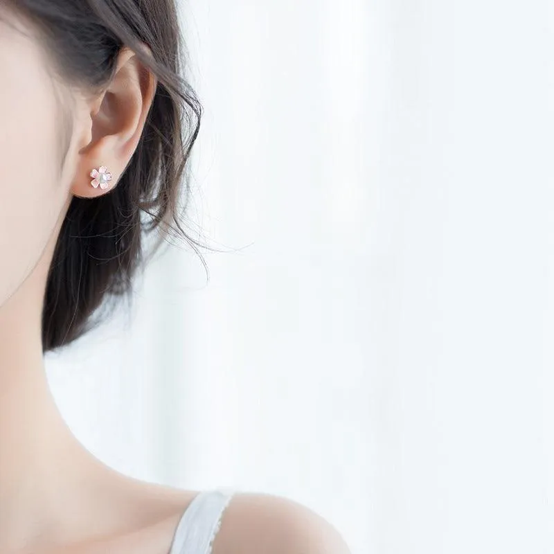 Classy Floral Minimal Studs