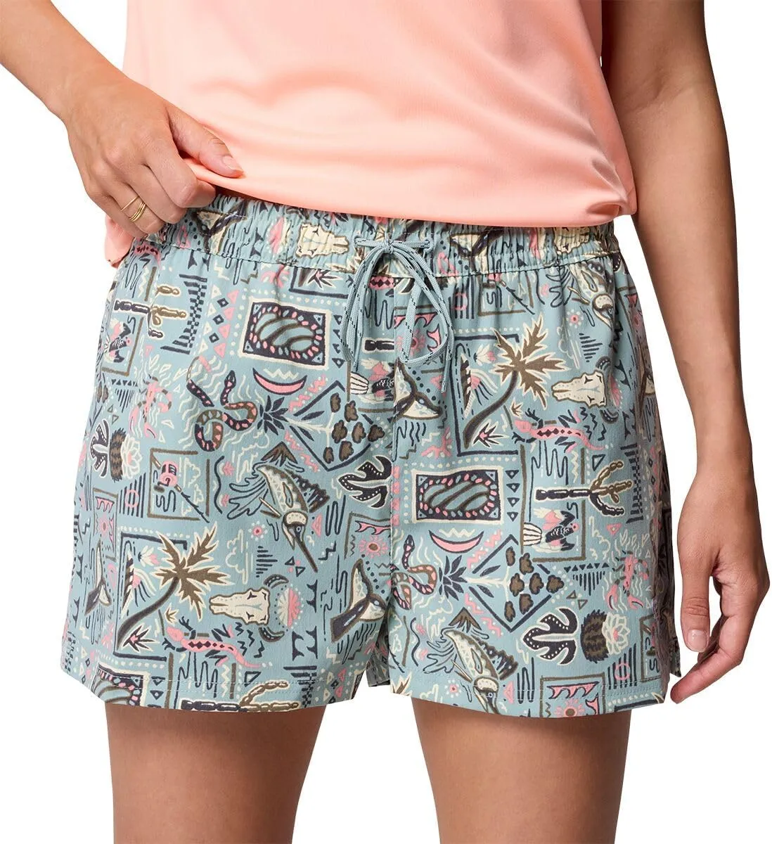 Columbia Women's Rugged Water Printed Short