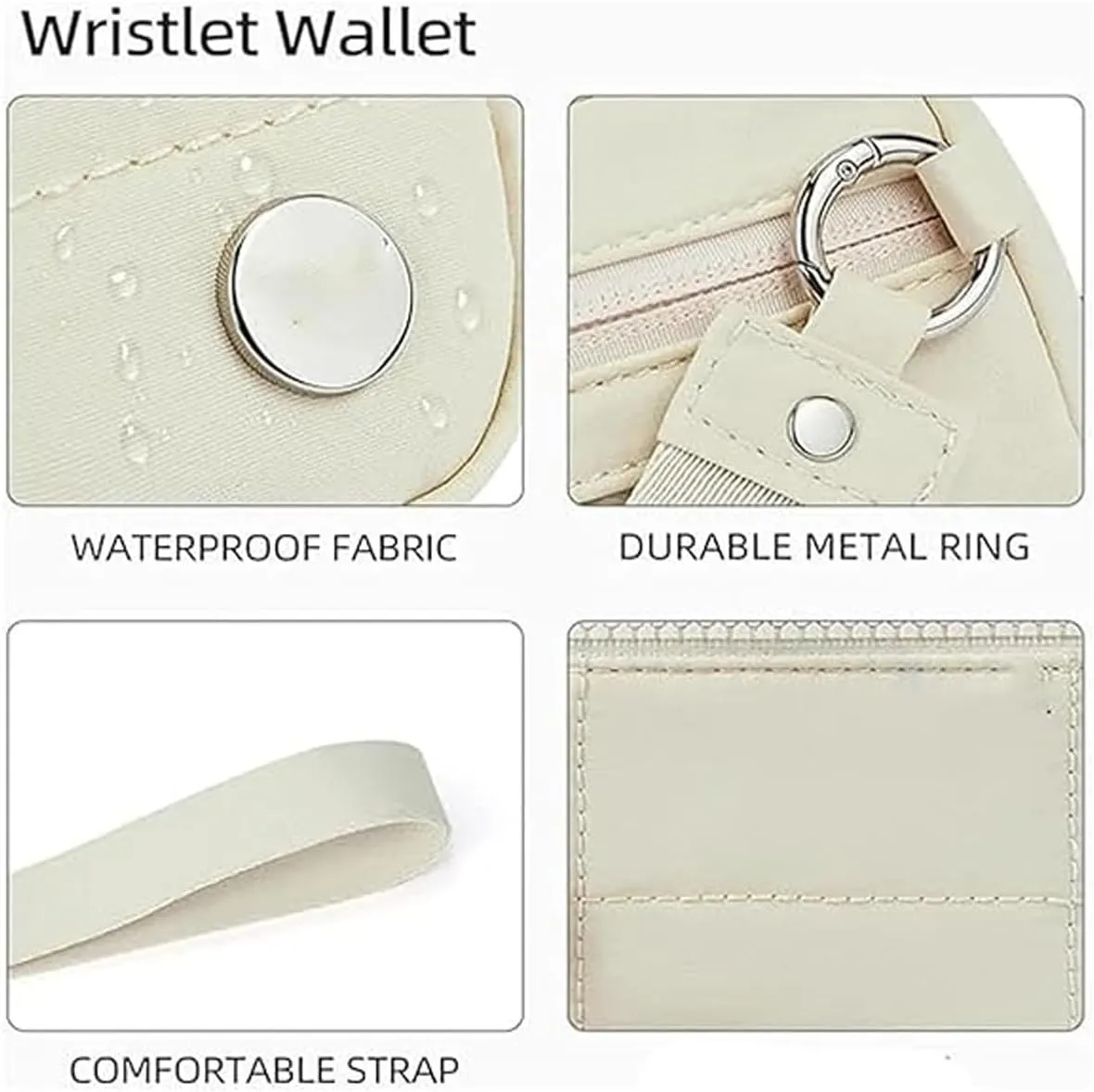 Convely Wristlet,2025 Convely Essential Wristlet, Nylon Quilted Wallet, Wristlet for Women Quilted Purse