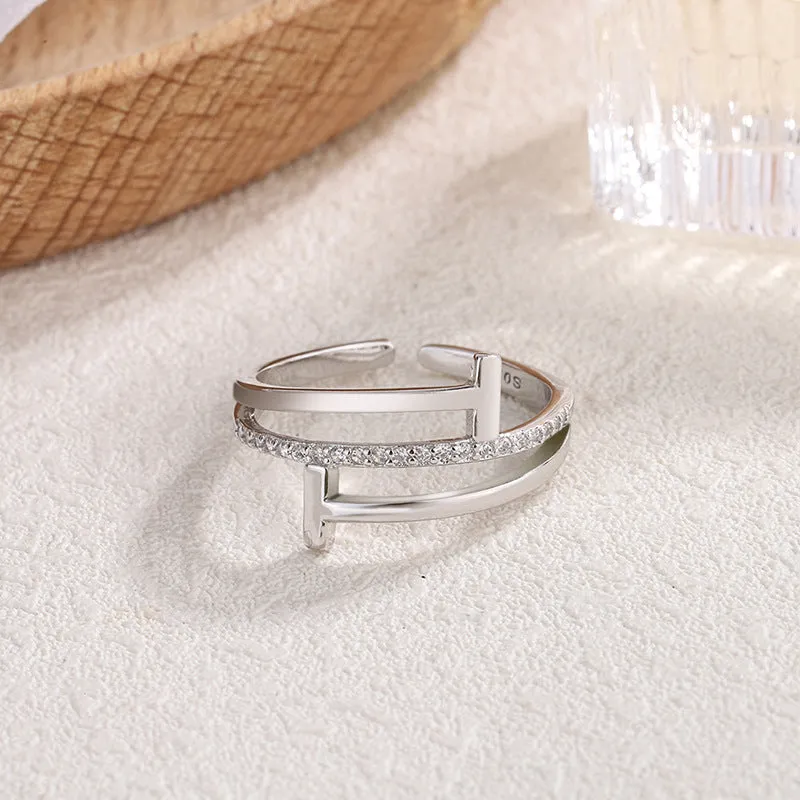 Custom Engravable Matching Couple Rings Set