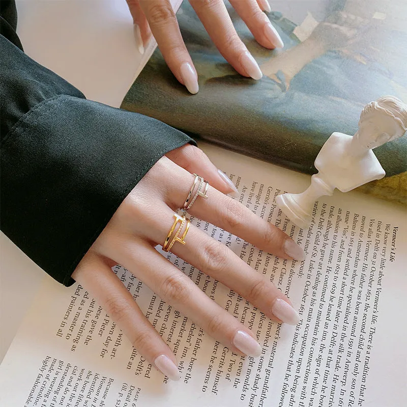 Custom Engravable Matching Couple Rings Set