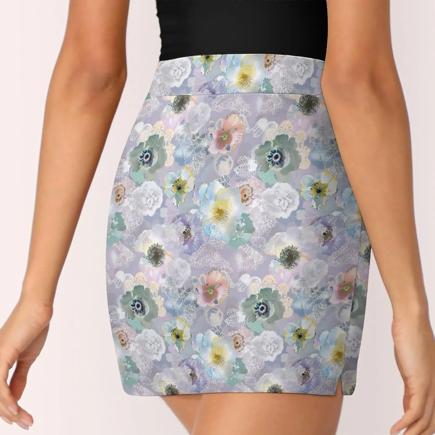 Cute Dogs Tennis Skirts for Women with Pockets High Waisted Athletic Golf Skorts Skirts A-Line Mini Short Skirt