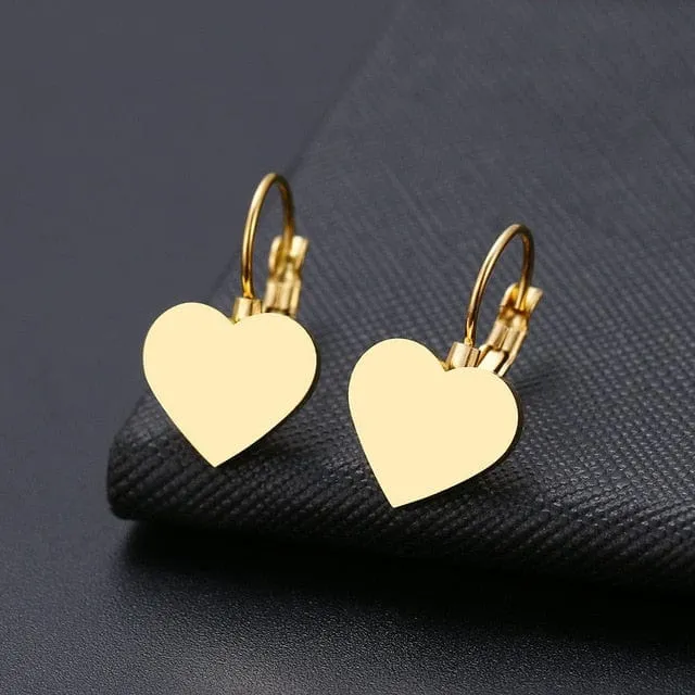 Dainty drop Stainless lever back Earrings - 6 Styles