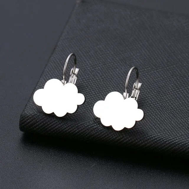 Dainty drop Stainless lever back Earrings - 6 Styles