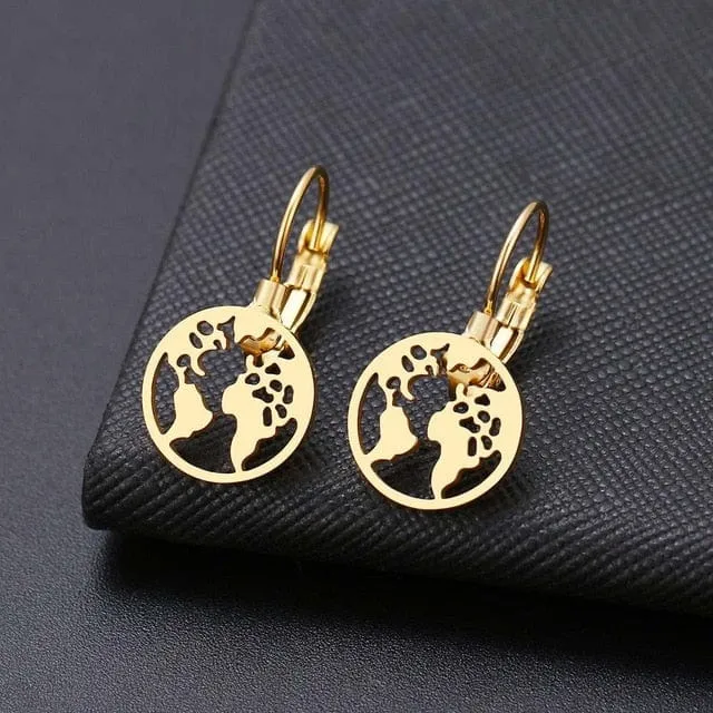 Dainty drop Stainless lever back Earrings - 6 Styles