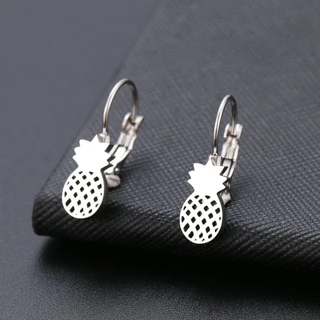 Dainty drop Stainless lever back Earrings - 6 Styles