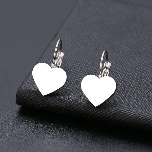 Dainty drop Stainless lever back Earrings - 6 Styles