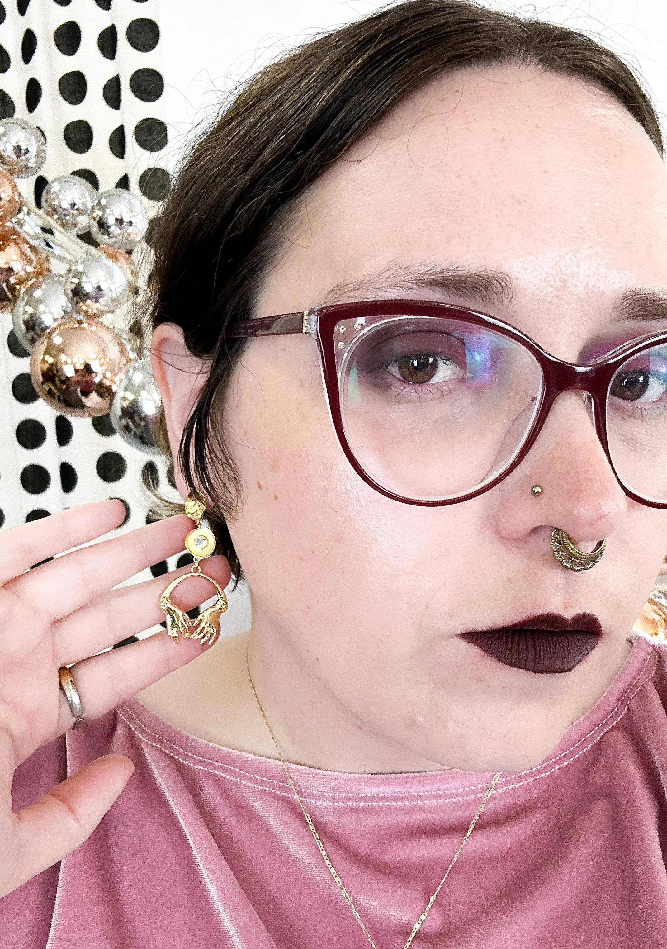 Delicate Hands Earrings