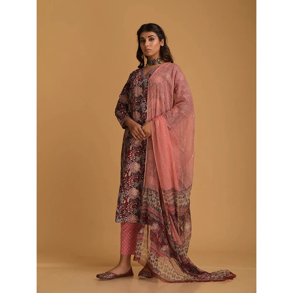 DIMPLE DESIGN STUDIO Alia Phool Suit (Set of 3)