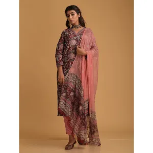 DIMPLE DESIGN STUDIO Alia Phool Suit (Set of 3)