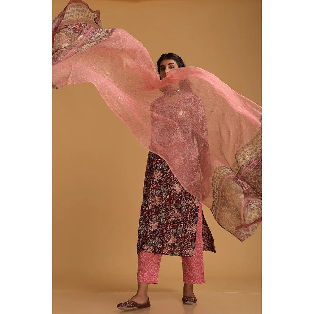 DIMPLE DESIGN STUDIO Alia Phool Suit (Set of 3)