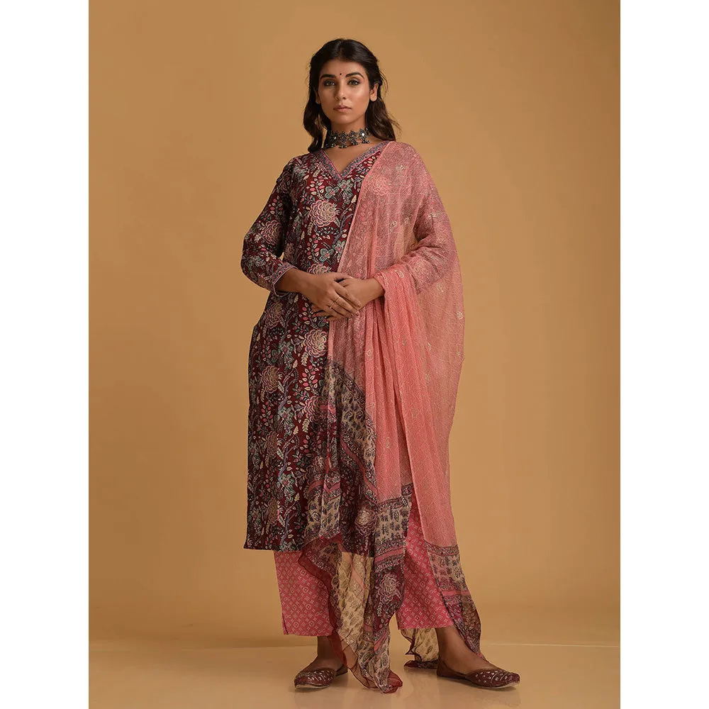 DIMPLE DESIGN STUDIO Alia Phool Suit (Set of 3)