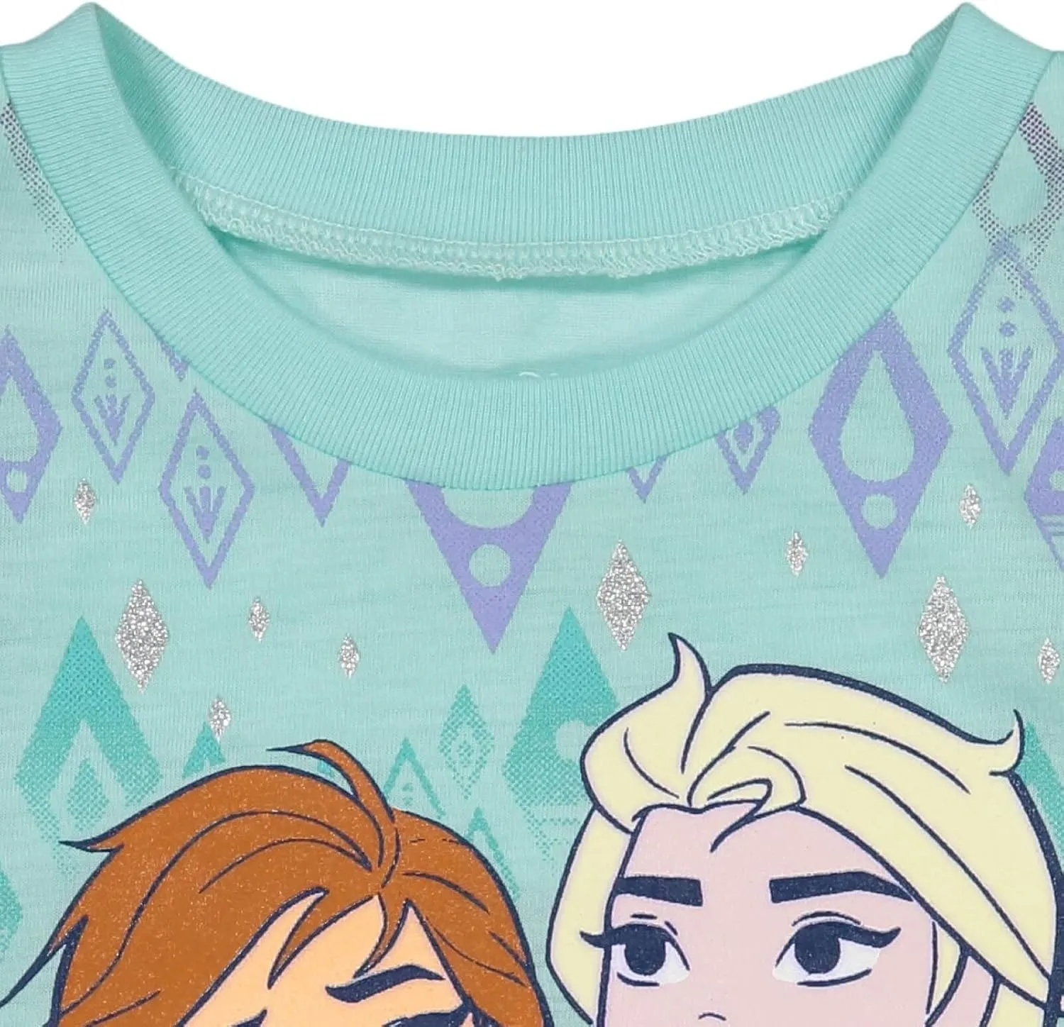 Disney Frozen Princess Anna Elsa Baby Girls T-Shirt and Shorts Outfit Set Infant to Little Kid