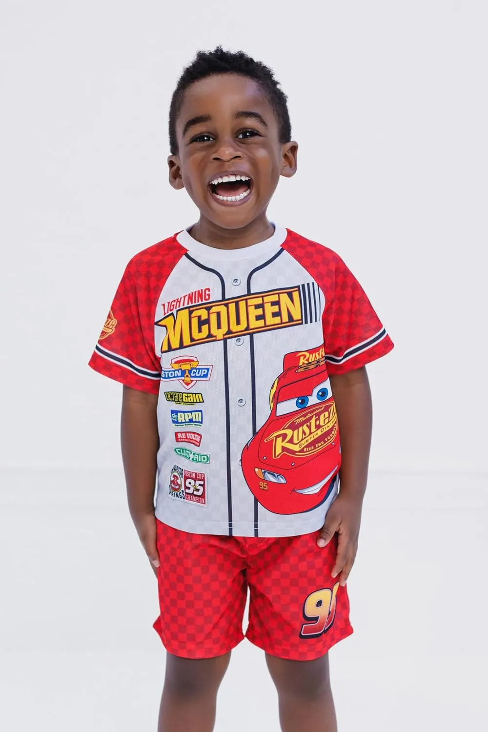 Disney T-Shirt and Mesh Shorts Outfit Set Infant to Big Kid Sizes (12 Months - 10-12)