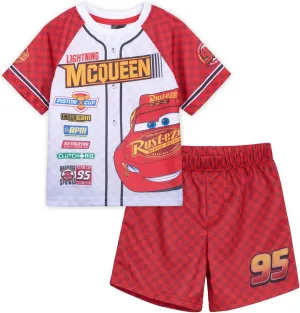 Disney T-Shirt and Mesh Shorts Outfit Set Infant to Big Kid Sizes (12 Months - 10-12)