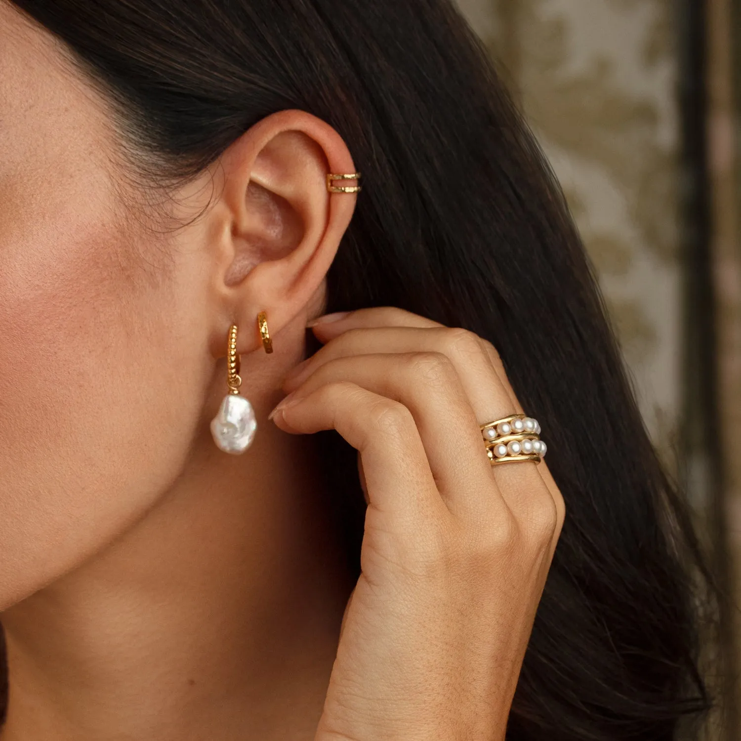 Double Bar Nomad Ear Cuff
