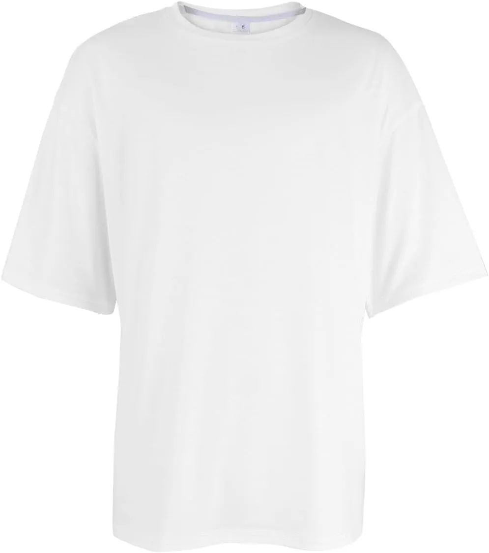 Drop Shoulder Tshirt Men 2025 Summer Casual Short Sleeve Crew Neck Shirt Dry Fit Basic Tops Gym Shirts Men Oversized