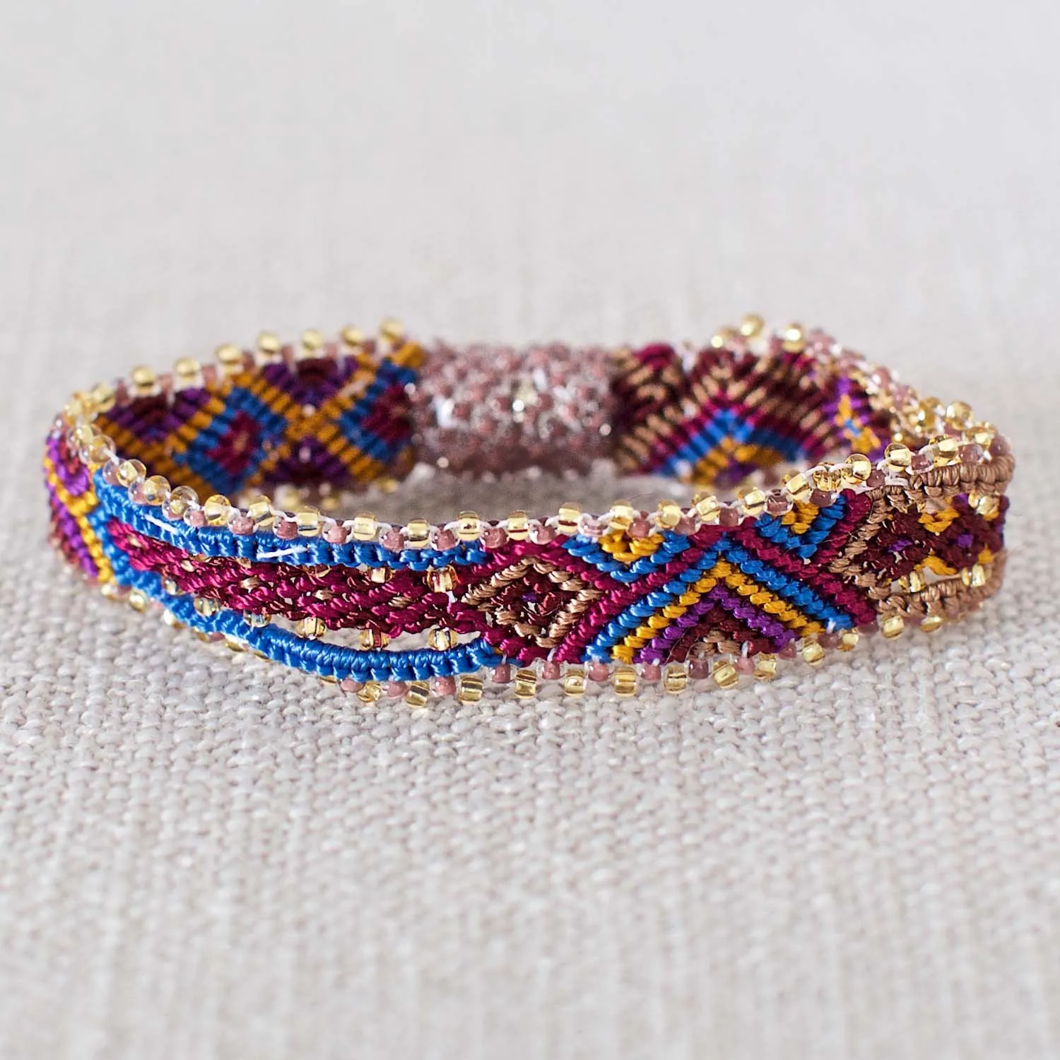 Easy Clasp Woven Friendship Bracelet - Small