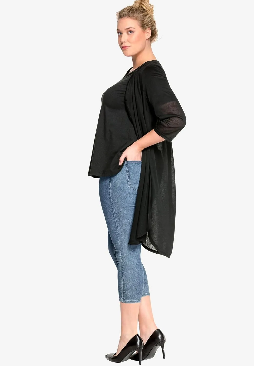 ellos Plus Size Capri Jegging