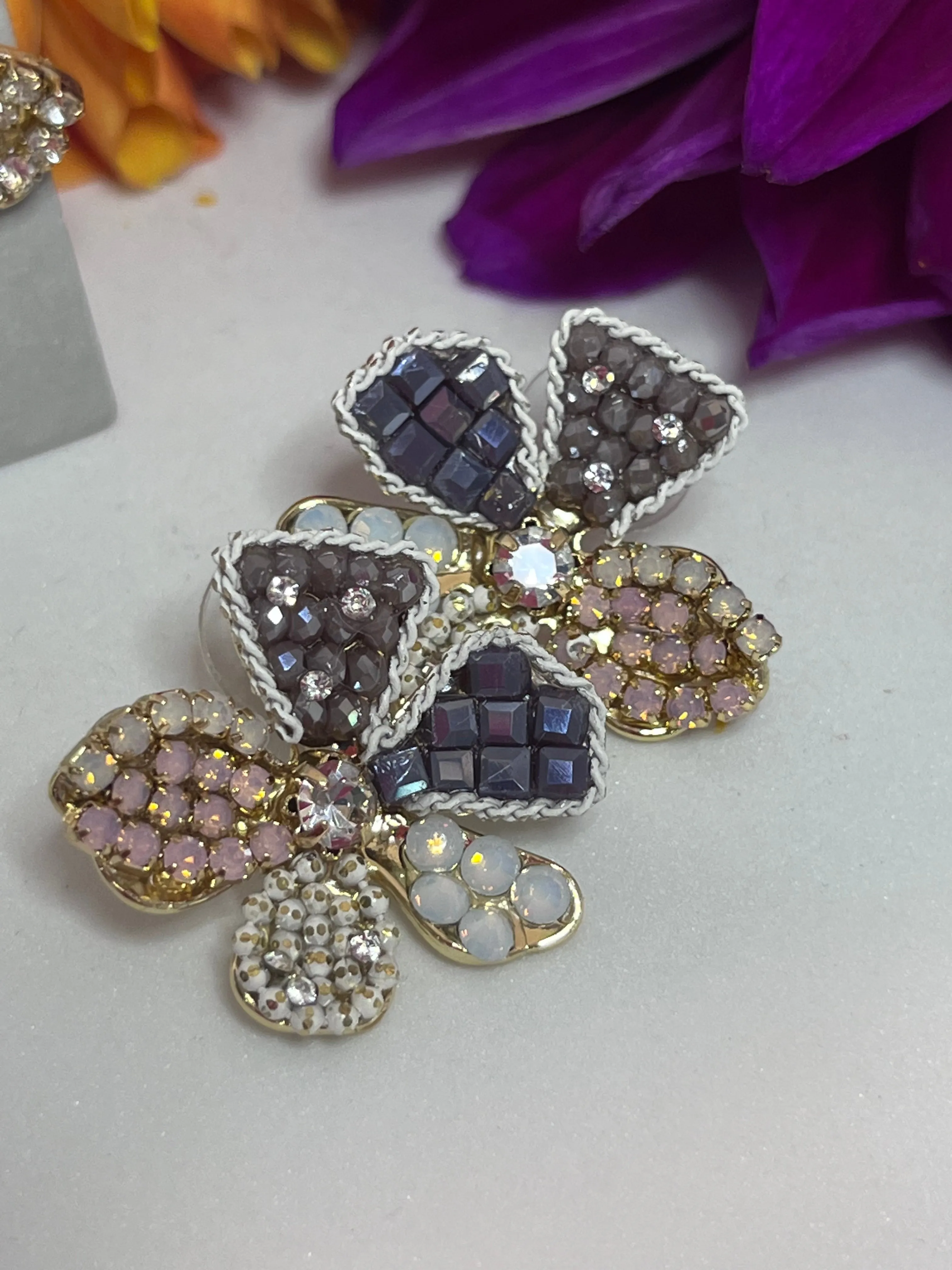 Euro Floral Earrings